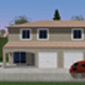 Perspective 3d pour 2 villas à Beziers