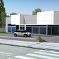 perspective 3D pour un projet immobilier à Montady