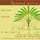 Carte de visite pour un restaurant