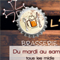 Flyer pour le bar/restaurant L'Etage