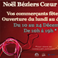 Flyer pour les commerçants du centre ville de Béziers